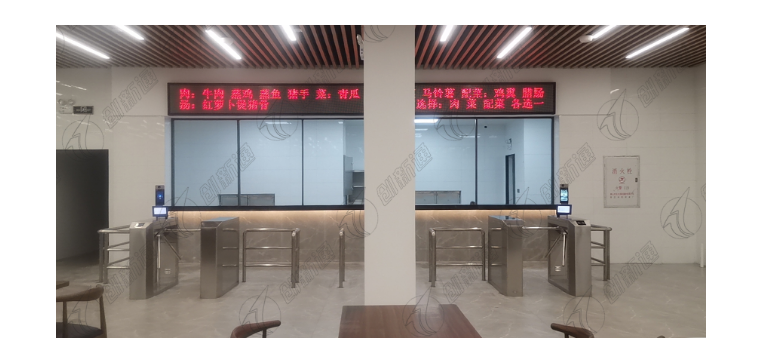 政府食堂全自動三輥閘案例超標準超預期完成