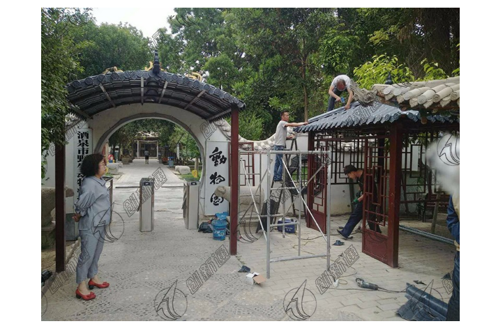 創(chuàng)新通三輥閘甘肅酒泉野生動(dòng)物園救護(hù)中心使用案例
